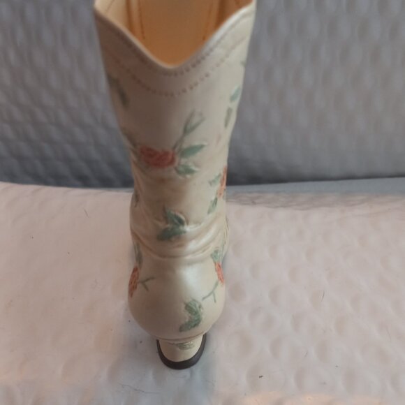 Just The Right Shoe By Raine Victorian Wedding Boot Mini Figurine 25088 - Picture 4 of 10